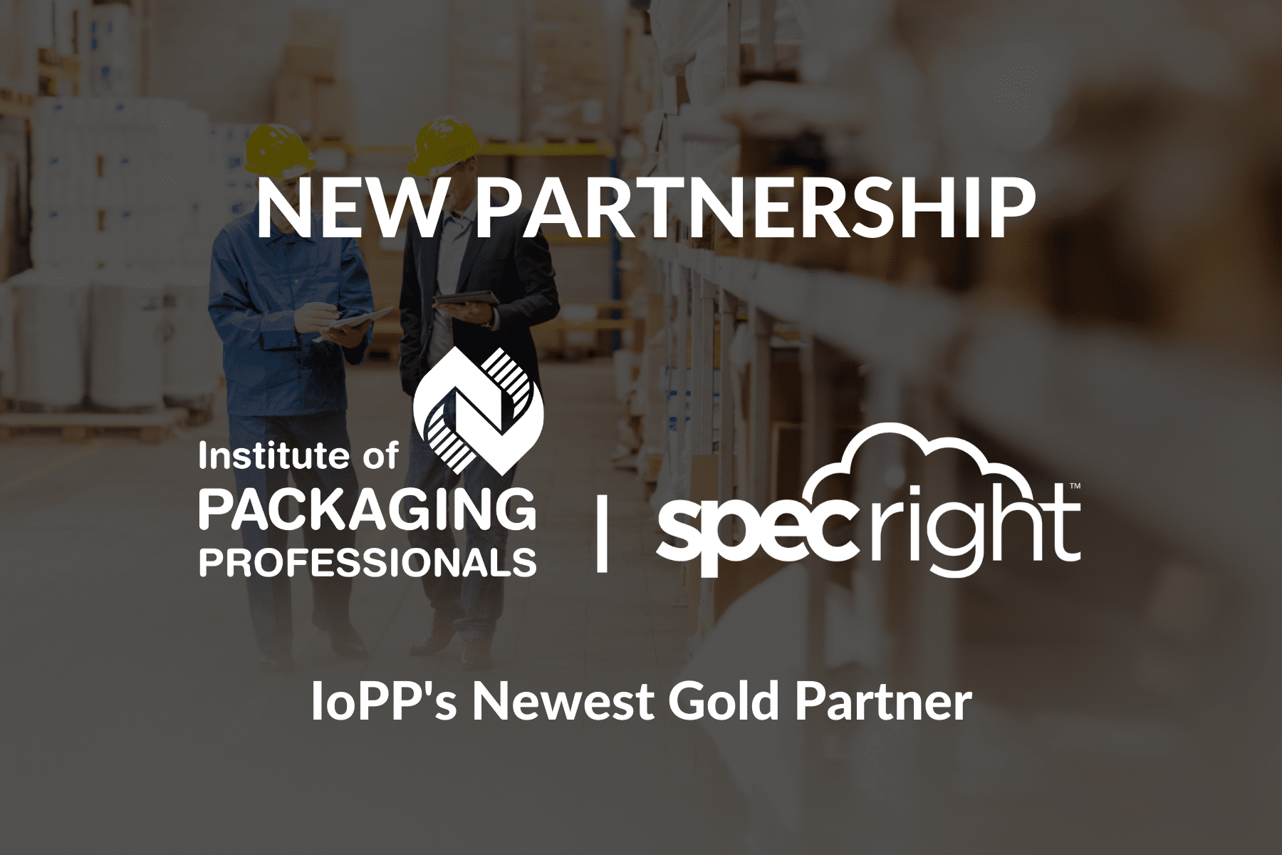 Specright Announces Partnership with the Institute of Packaging Professionals (IoPP)