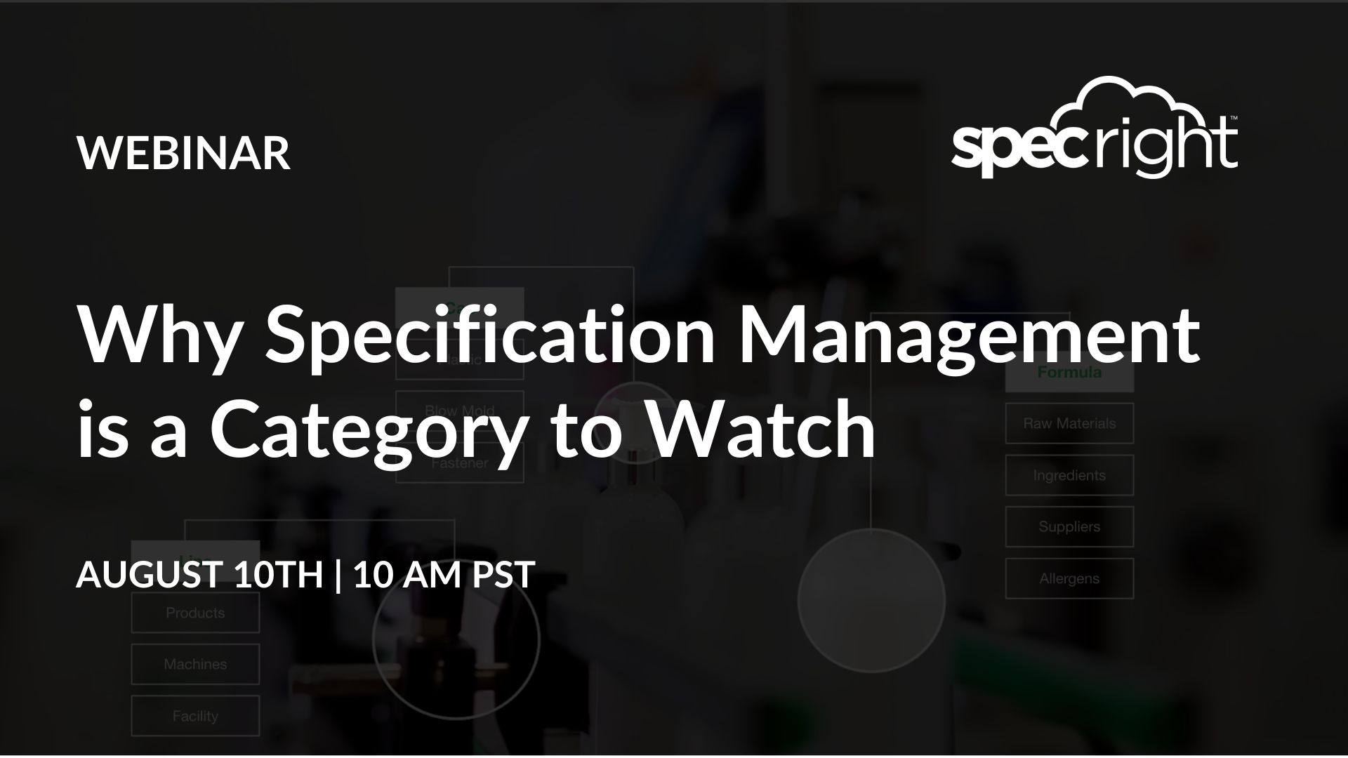 Webinar: Why Spec Management is a Supply Chain Game-Changer