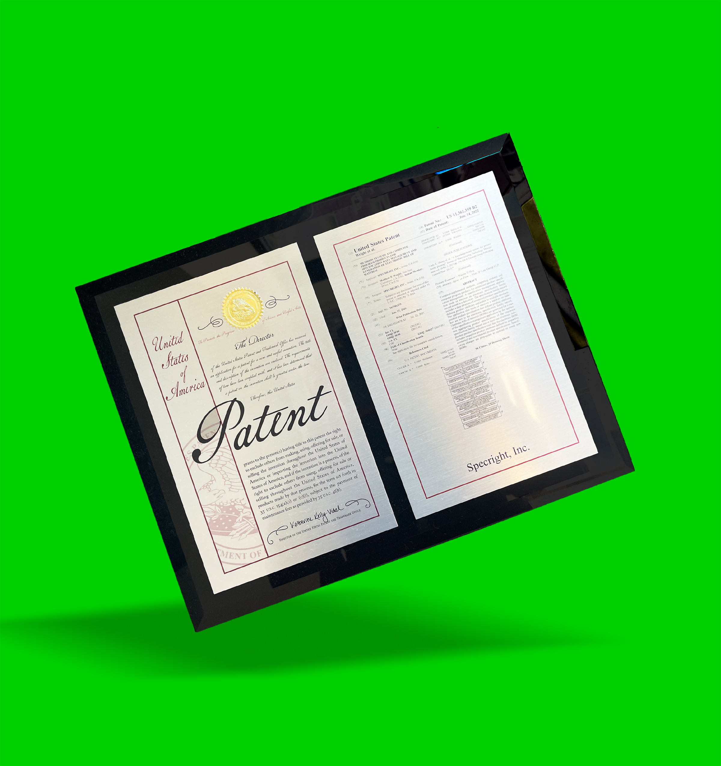 Specright Granted Key Patent for Specification Data Management Platform Press Release