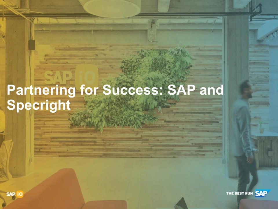 Partnering for Success: SAP and Specright