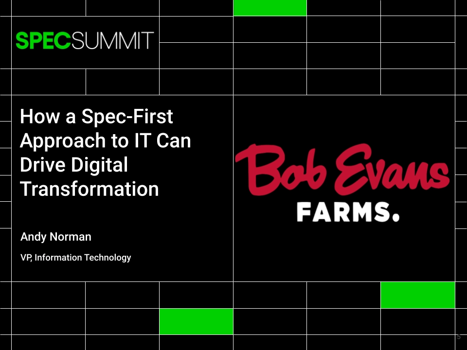How a Spec-First Approach to IT can Drive Digital Transformation