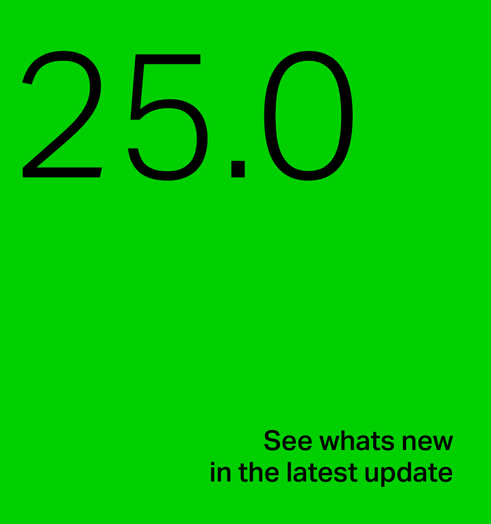Product Release 25.0