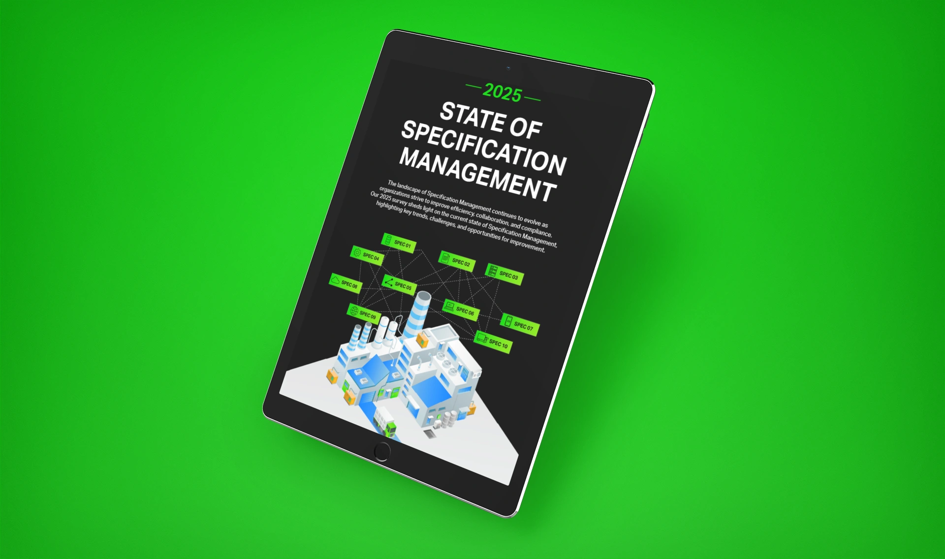 The 2025 State of Specification Management Infographic