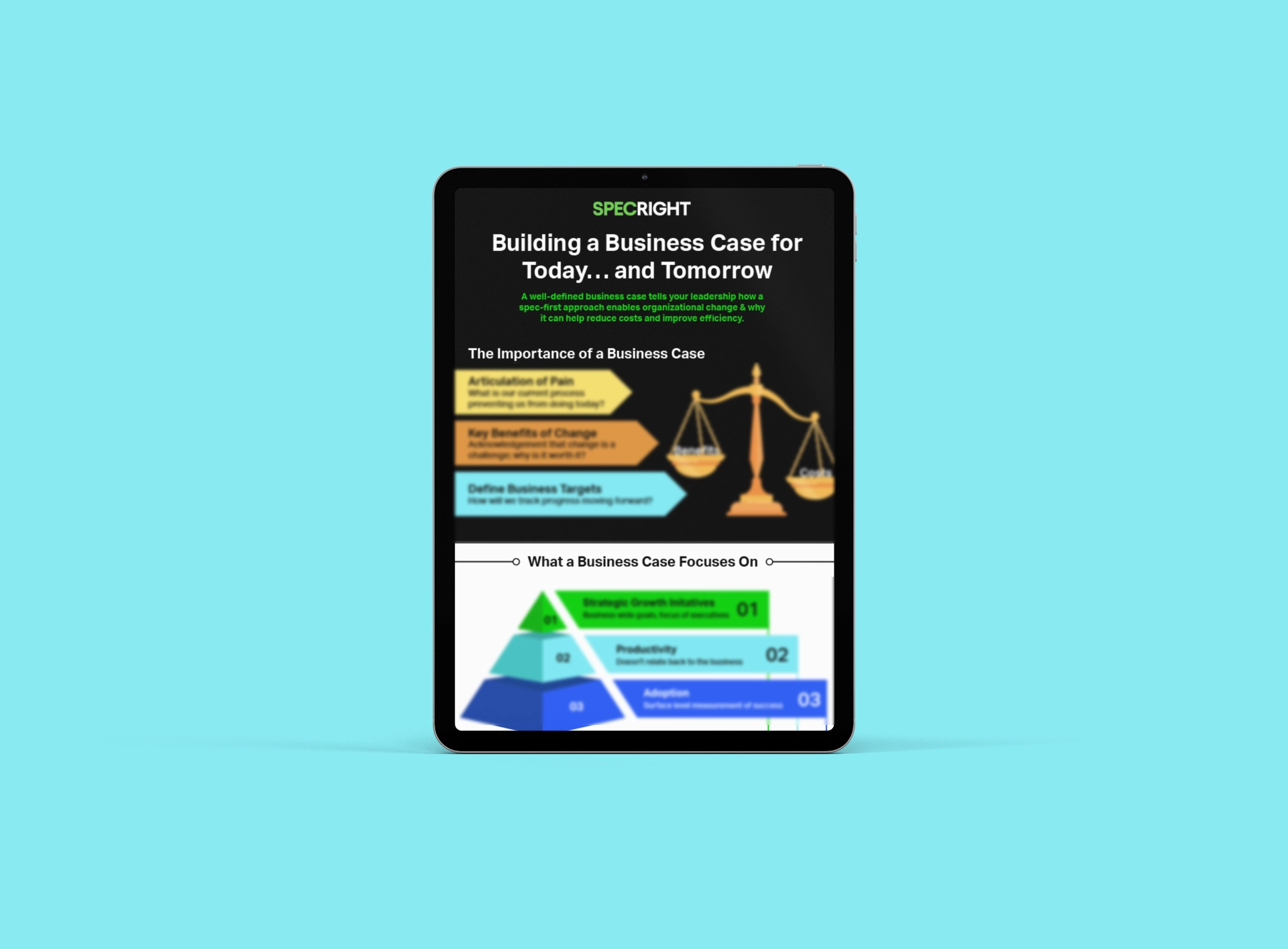 Building a Business Case for Today… and Tomorrow