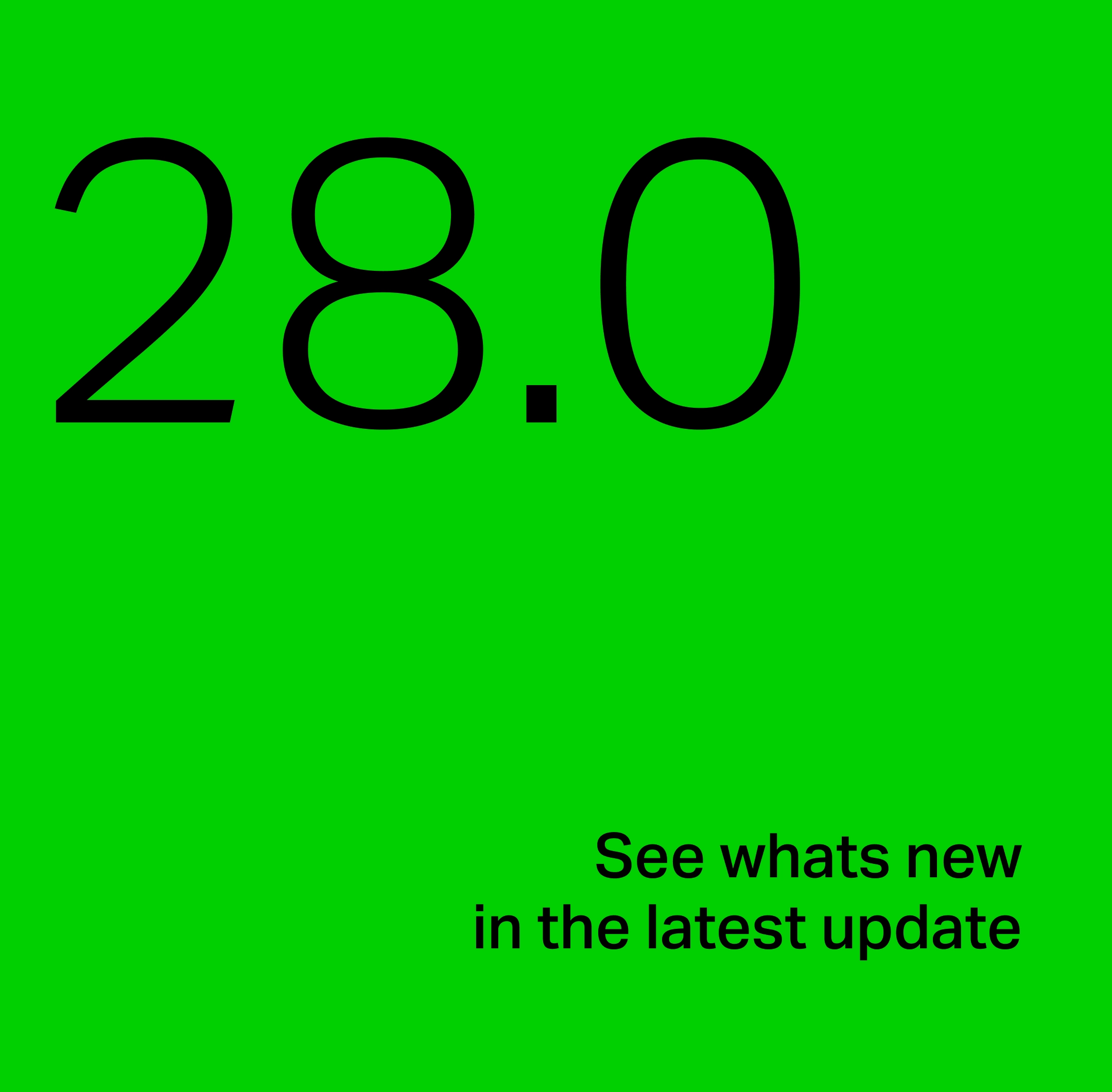 Product Release 28.0