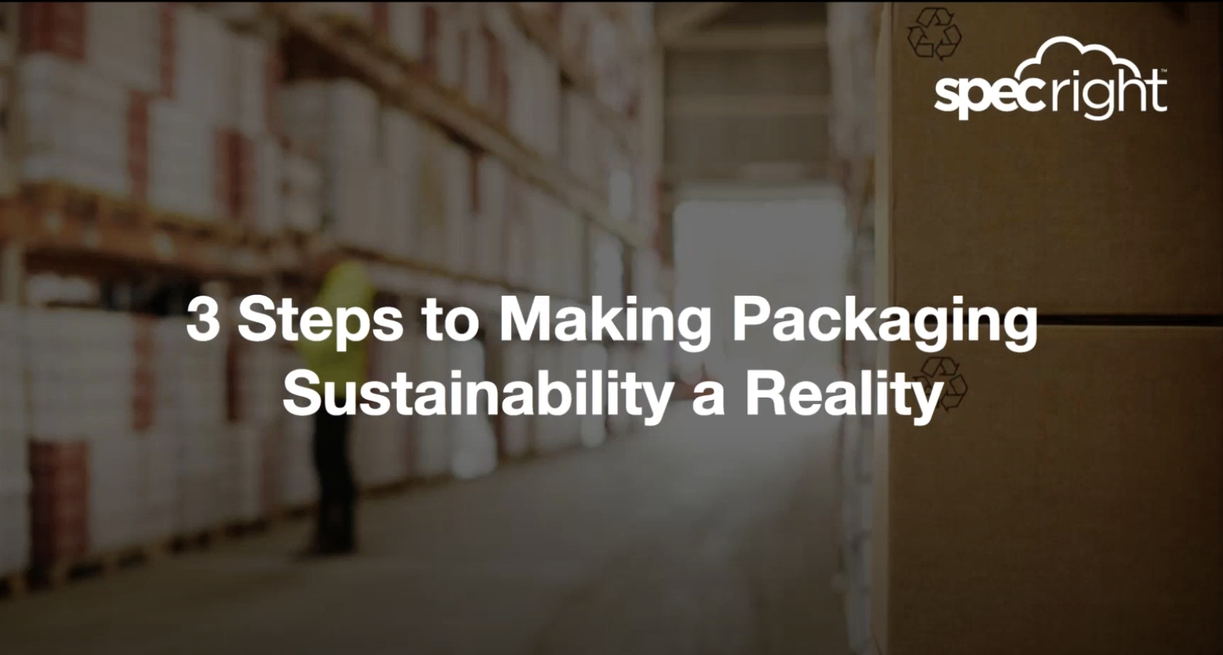 Webinar: 3 Steps to Make Packaging Sustainability a Reality