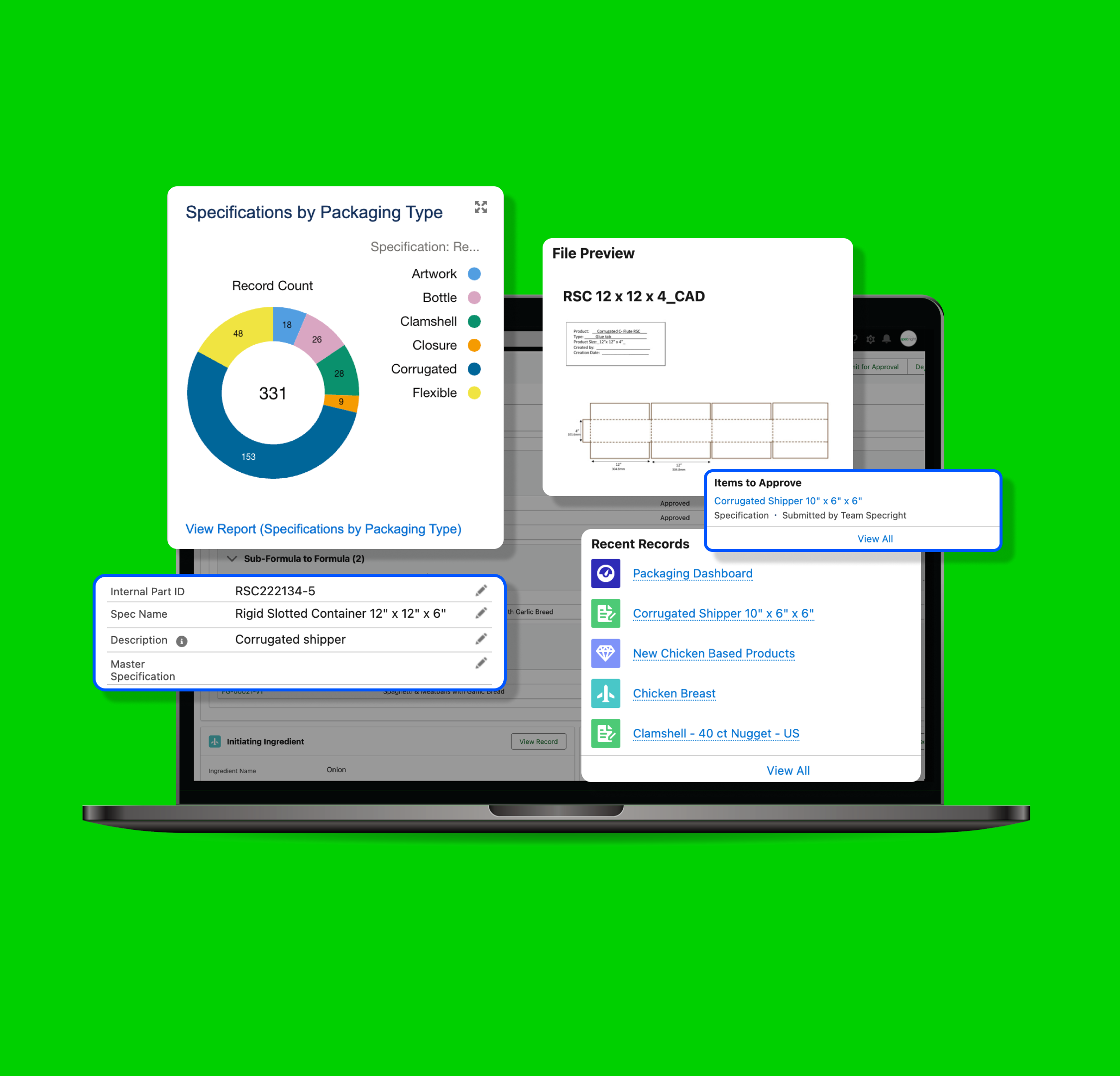 The AI Platform for Specifications, Packaging, and products