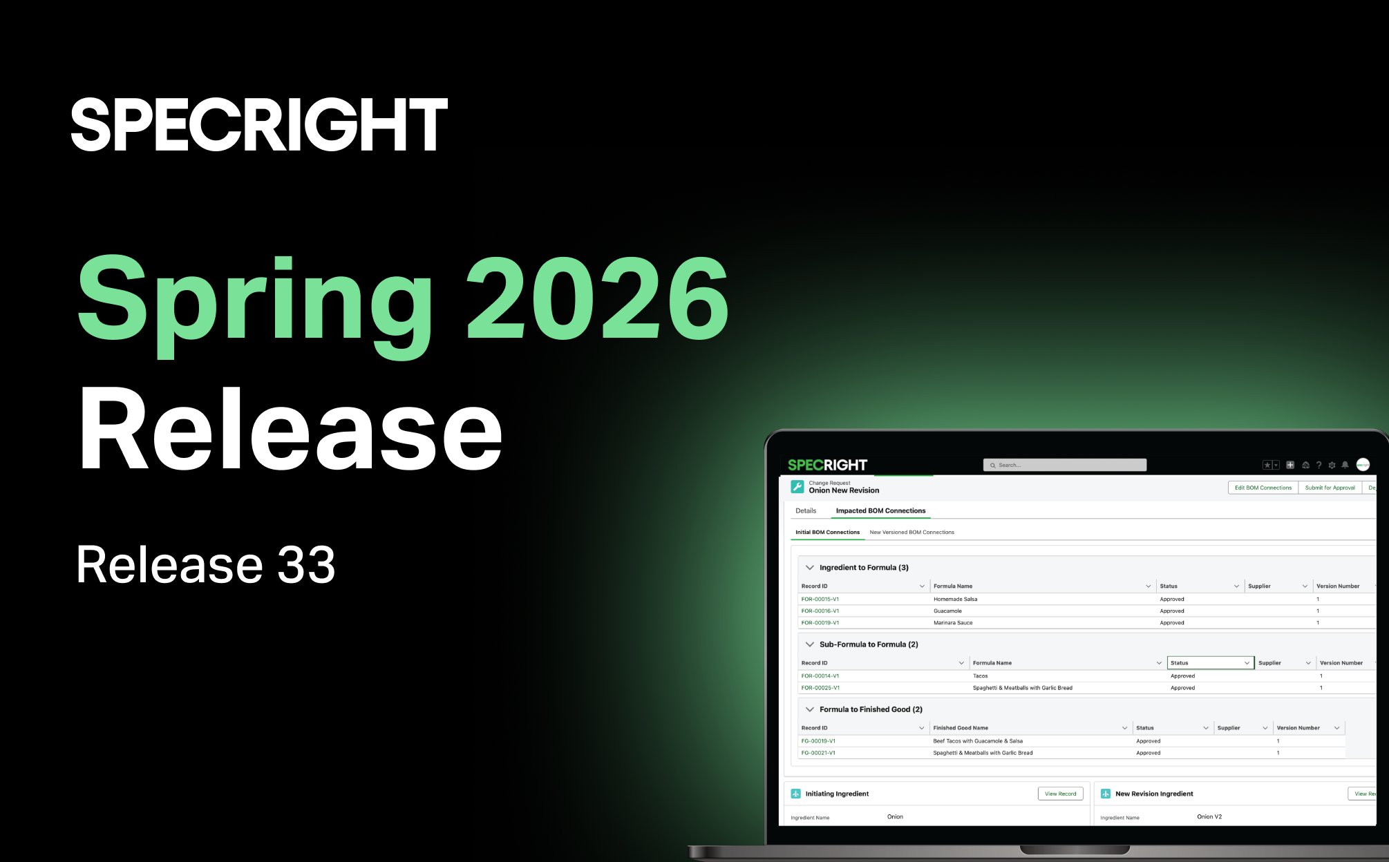 What’s New in Specright: Spring 2026 Release
