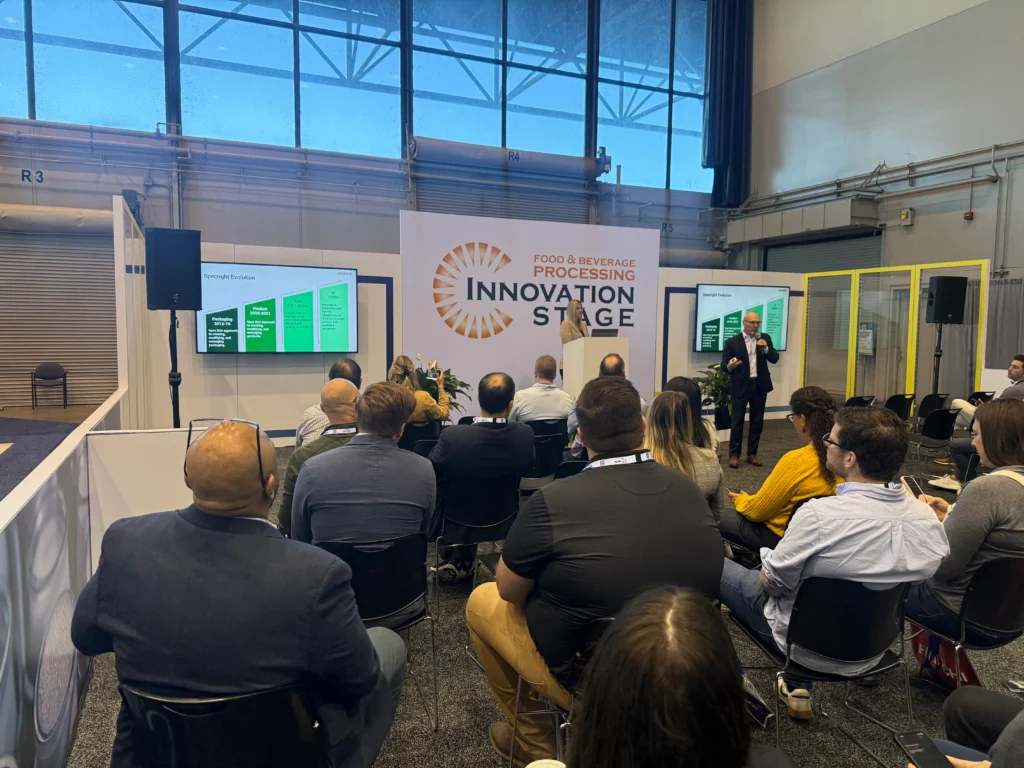 Mike Boese and Linda Garbis present at Pack Expo 2026